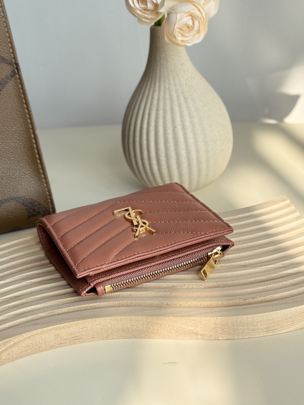 イヴサンローラン財布側面デザイン